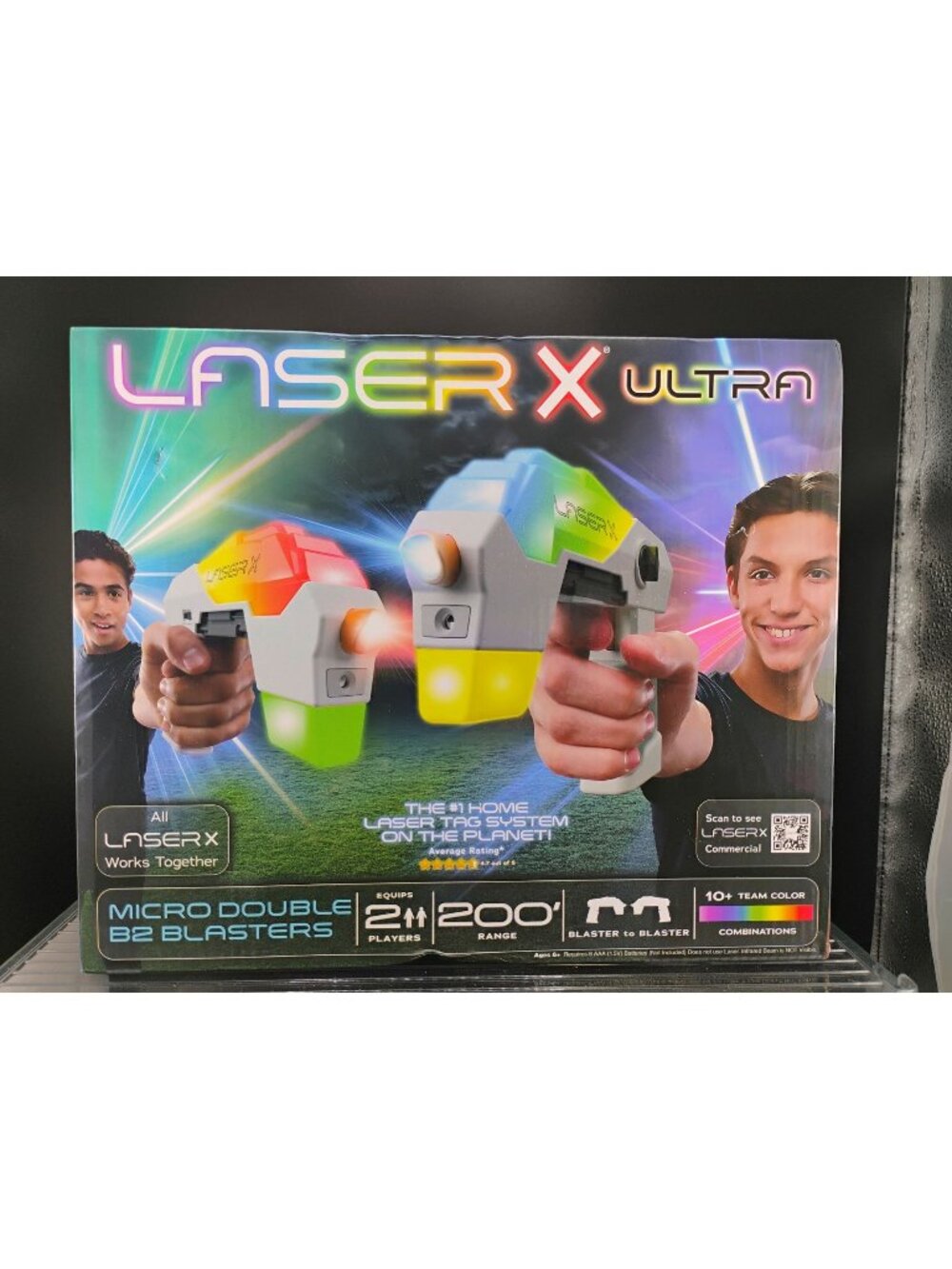 Laser X Ultra Micro Double B2 Blasters Laser Tag Set
